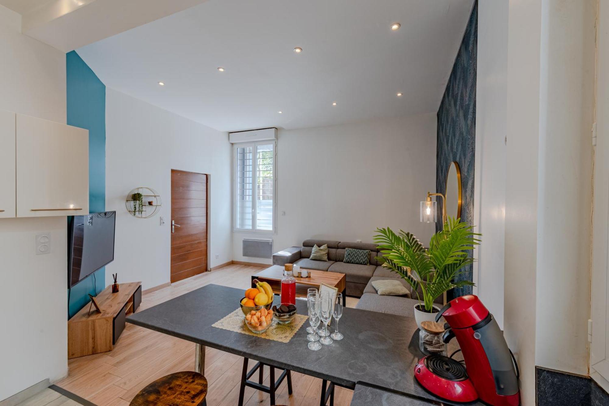 Chic Family - Neuf & Moderne - Parking Wifi Centre Ville Gare Tgv - Confort Ideal Famille - Offre Speciale Perpignan Dış mekan fotoğraf